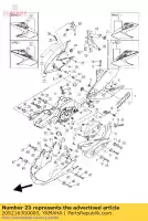 20S2163G0000, Yamaha, emblema 1 yamaha xj 600 2011, Nuevo