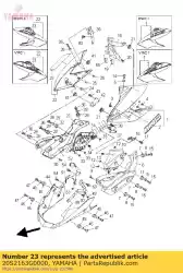 Aquí puede pedir emblema 1 de Yamaha , con el número de pieza 20S2163G0000: