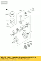 130010013, Kawasaki, piston-engine,size b kx250-m2 kawasaki kx 250 1998 1999 2000 2001 2002 2003 2004, New