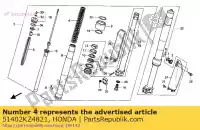 51402KZ4821, Honda, nessuna descrizione disponibile al momento honda cr 125 1991, Nuovo