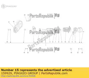 Piaggio Group 159929 odst?pnik - Dół