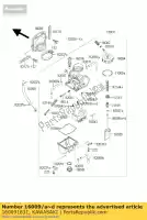 160091831, Kawasaki, needle-jet,r1173k/2af kdx200-h kawasaki kdx 200 1995 1996 1997 1998 1999 2000 2001 2002 2003, New