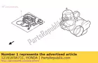 12191KSR731, Honda, joint, cylindre honda cr  r cr125r 125 , Nouveau