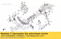 19511MN8000, Honda, geen beschrijving beschikbaar op dit moment honda ntv 650 1988, Nieuw