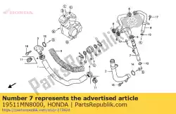 Aquí puede pedir no hay descripción disponible en este momento de Honda , con el número de pieza 19511MN8000: