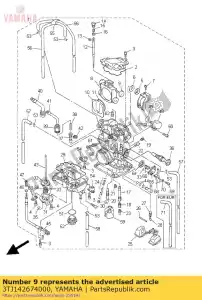 yamaha 3TJ142674000 roller - Bottom side