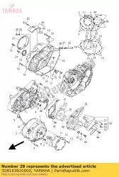 Aquí puede pedir eje, palanca de empuje de Yamaha , con el número de pieza 3D8163820000: