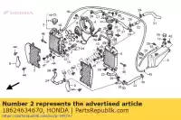 18624634670, Honda, doorvoertule, luchtbypass honda xl transalp v xrv africa twin  xl600 xrv650 xl600v xrv750 600 750 650 , Nieuw