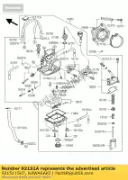 921511507, Kawasaki, Bout kx125-l1 kawasaki kx 125 250 1995 1999 2000 2001 2002 2003 2005 2006 2007 2008, Nieuw