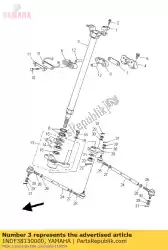 Here you can order the column, steering 2 from Yamaha, with part number 1NDF38130000: