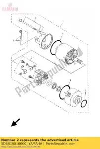 yamaha 5DS818010000 ensemble de pinceaux - La partie au fond