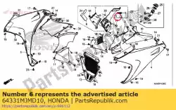 Aquí puede pedir aire de guía lado a de Honda , con el número de pieza 64331MJMD10: