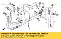 17960KSE000, Honda, couvercle, extrémité du câble d'accélérateur honda crf 150 2007, Nouveau