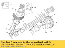 Ici, vous pouvez commander le segment de piston auprès de Piaggio Group , avec le numéro de pièce GU05060930: