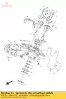 90201106M500, Yamaha, podk?adka, p?yta (3gm) yamaha fz fzr fzs vmx xt xv yz yzf yzf r 250 400 535 750 1000 1200 1700 1986 1987 1989 1990 1991 1992 1993 1994 1995 1996 1997 1998 1999 2000 2001 2002 2003 2004 2005 2009 2010 2011 2012 2014 2015 2016, Nowy