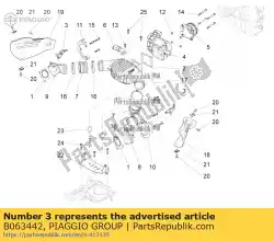 Qui puoi ordinare iniettore da Piaggio Group , con numero parte B063442: