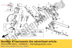 Tutaj możesz zamówić komp. Baz., kontakt od Honda , z numerem części 35101MCJ641:
