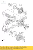 2124005H00, Suzuki, gezicht, beweegbaar dr suzuki an 400 2007 2008, Nieuw