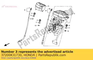 Honda 37200KJ1730 compteur de vitesse assy - La partie au fond