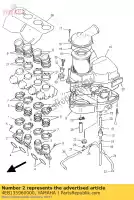 4EB135960000, Yamaha, gewricht, carburateur 2 yamaha xj xjs diversion xjn 600, Nieuw