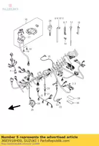 Suzuki 3685918H00 alambre, inyector l - Lado inferior