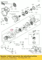 110541175, Kawasaki, staffa zx600p7f kawasaki  zx 600 636 2007 2008 2009 2010 2011 2012 2013 2014 2015 2016 2017 2018 2019 2021, Nuovo