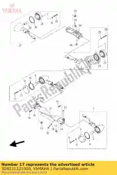 Tutaj możesz zamówić pokrywa zewn? Trzna 1 od Yamaha , z numerem części 3D8231221000: