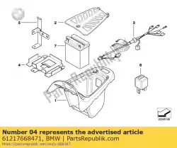 Here you can order the console from BMW, with part number 61217668471: