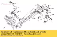 19522MEE000, Honda, hose, fast idle valve honda cbr  rr f cbr600rr 600 , New
