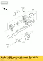 410681197, Kawasaki, Assale, rr kawasaki gtr voyager zl vn zg xii se b classic 1000 1500 1200 15 1, Nuovo