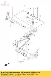 Aquí puede pedir espaciador de Yamaha , con el número de pieza 3D8181750000: