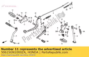 honda 50615GN1000ZA geen beschrijving beschikbaar op dit moment - Onderkant