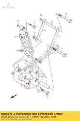 Qui puoi ordinare cuscinetto a rulli da Suzuki , con numero parte 0926320073:
