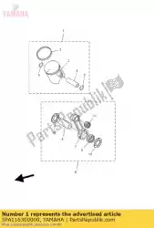 Ici, vous pouvez commander le piston assy (std) auprès de Yamaha , avec le numéro de pièce 5PA116300000: