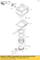 pin-piston zx750-h1 van Kawasaki, met onderdeel nummer 130021073, bestel je hier online: