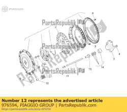 Here you can order the rod l=mm184. 5 from Piaggio Group, with part number 976594: