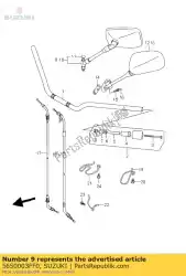 Aqui você pode pedir o espelho assy, ?? Rea em Suzuki , com o número da peça 5650003FF0: