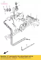 Here you can order the throttle cable assy from Yamaha, with part number 4SV263020100: