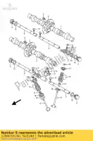 1284032C00, Suzuki, braço, válvula de balanço suzuki gsf 400 1991 1992 1993, Novo