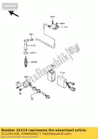 211191180, Kawasaki, Cdi kawasaki klr 250 600 1985 1986 1987 1988 1989 1990 1991 1992 1993 1994, Nuevo