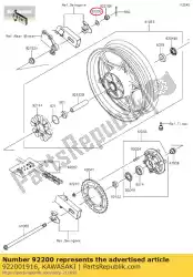 Here you can order the 01 washer,17. 3x30x2 from Kawasaki, with part number 922001916: