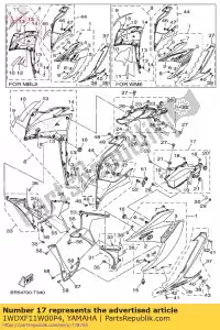 yamaha 1WDXF11W00P4 ok?adka 7 - Dół