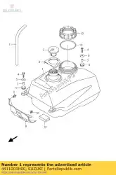 Tutaj możesz zamówić czo? G uh125 i 200 od Suzuki , z numerem części 4411003H00: