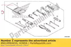 Ici, vous pouvez commander le ensemble d'outils auprès de Honda , avec le numéro de pièce 89010MEA650: