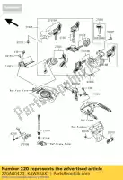 220AB0420, Kawasaki, vis-pan-cros, 4x20 commun kawasaki el klf kvf vn 250 252 300 1500 1600 1988 1989 1990 1991 1992 1993 1994 1996 1997 1999 2000 2001 2002 2003 2004 2005 2006 2007, Nouveau