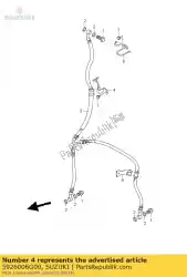 Here you can order the clamp,fr brake from Suzuki, with part number 5926006G00: