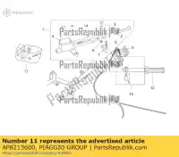 AP8213600, Piaggio Group, Kit de revisão da bomba aprilia  mojito rx sx sonic sport city sport city street sr zd4te zd4vfb00, zd4vfd00, zd4vfu00, zd4vfj, zd4vz000 50 125 150 300 1997 1998 1999 2000 2001 2002 2003 2004 2005 2006 2007 2008 2009 2010 2011 2012 2013 2014 2016 2017 2018 2019, Novo