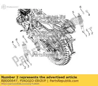 RB000647, Piaggio Group, te schroef com lente, m10x1,25 aprilia derbi etx lbmetx10 lbmetx20 lbmstx10 lbmstx20 150 2014 2016 2017 2018 2019, Novo