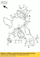 140911444, Kawasaki, os?ona, izolator cieplny kawasaki klx  a klx110 110 , Nowy