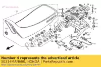 50314MAN600, Honda, band, slot honda nx slr xrv 650 750 1995 1996 1997 1998 1999 2000, Nieuw